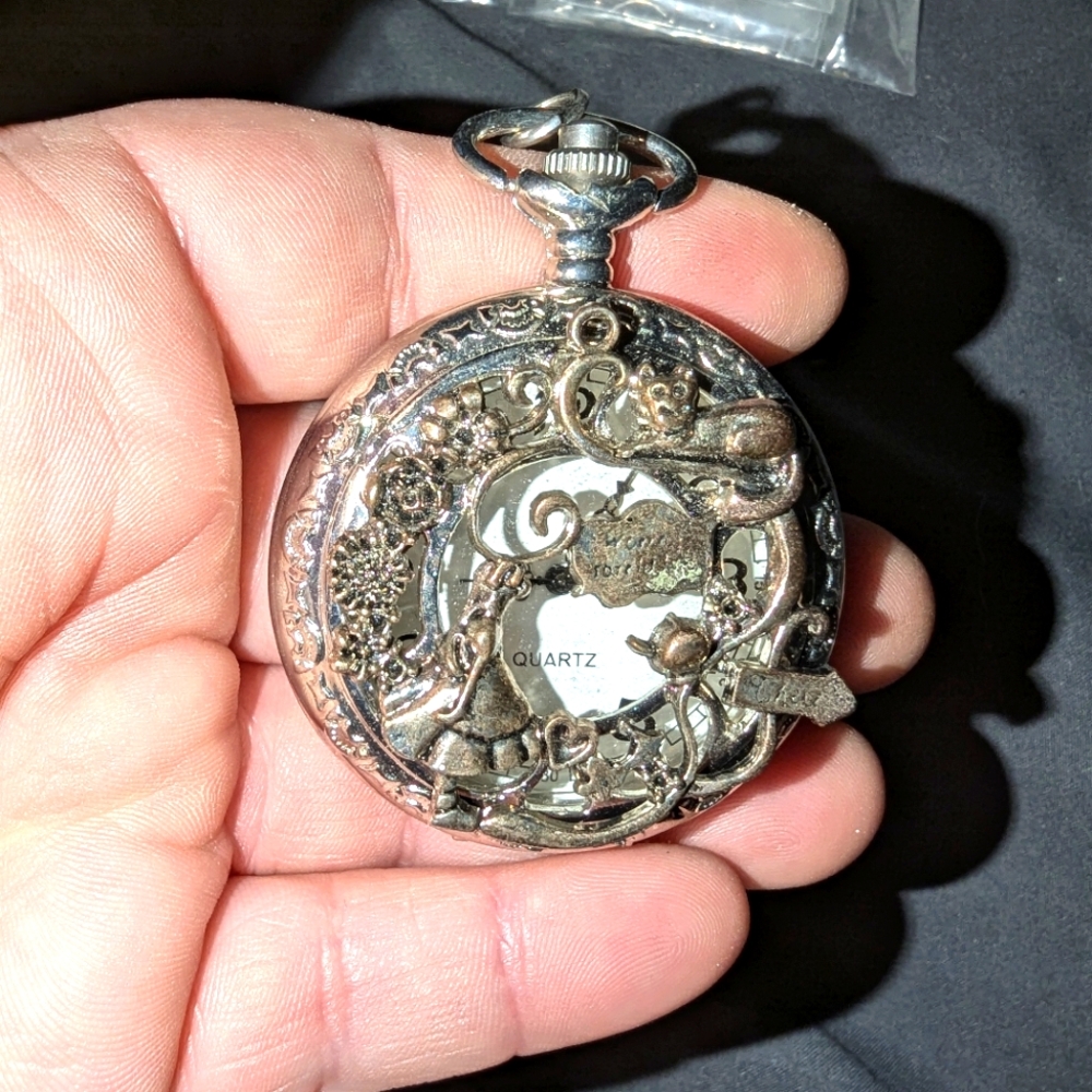 Alice in Wonderland pocket watch